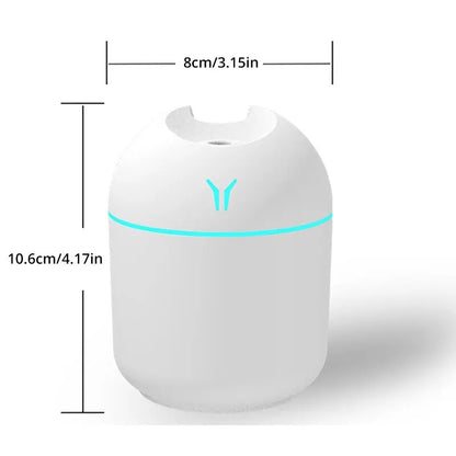 Humidifier Aroma Essential Oil Diffuser For Home/Car with LED Color Lamp