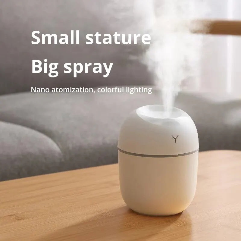 Humidifier Aroma Essential Oil Diffuser For Home/Car with LED Color Lamp