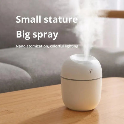 Humidifier Aroma Essential Oil Diffuser For Home/Car with LED Color Lamp