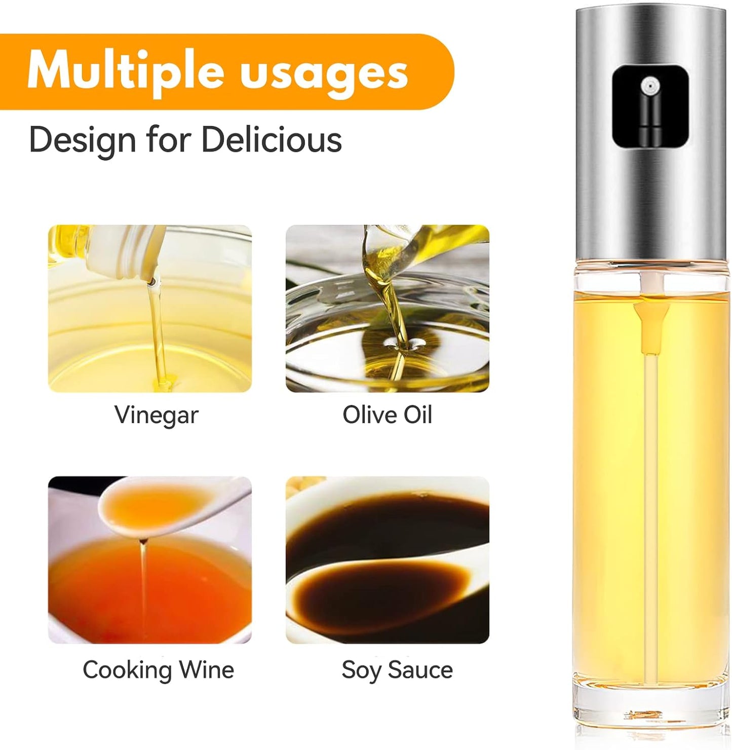 Glass Oil Sprayer for Cooking