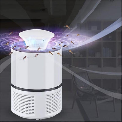 Silent USB-Powered Mosquito Trap Lamp Safe and Radiation-Free, Ideal for Bedroom or Garden Use