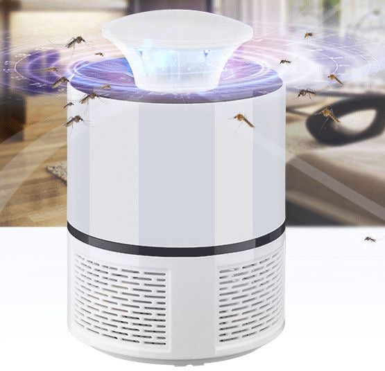 Silent USB-Powered Mosquito Trap Lamp Safe and Radiation-Free, Ideal for Bedroom or Garden Use