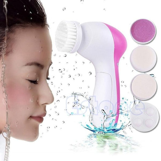 Facial Cleansing Brush And Massager l  Face Scrubber Exfoliator Skin Care Beauty,